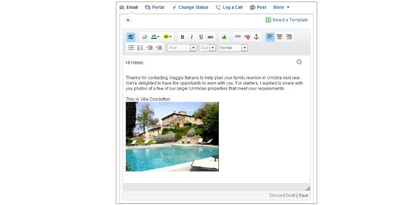 How to best employ embedded images in an email